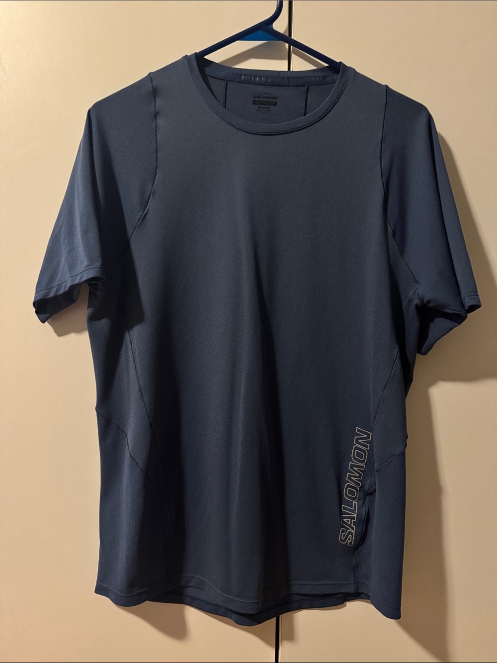 Salomon Men’s Dark Navy Short-Sleeve Active Tee